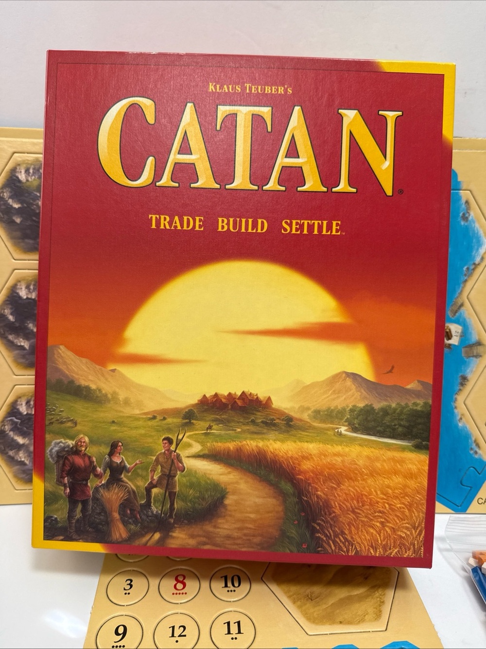 Catan Board Game - new open box. - Picture 2 of 10